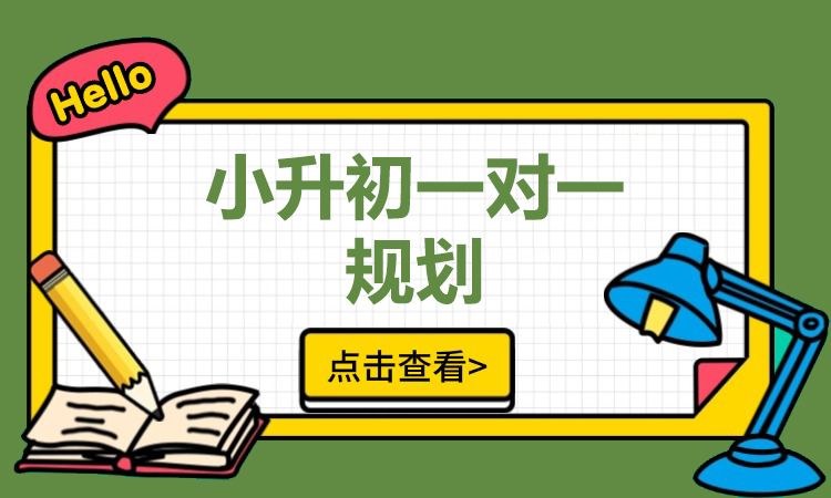 小升初一对一辅导